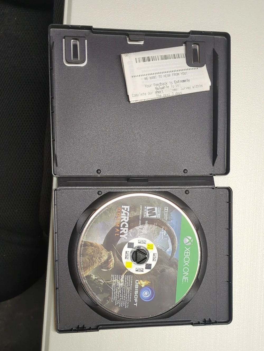 Far Cry Primal Xbox One Game Disc - Green/Black Artwork
